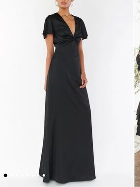 Show Me Your Mumu Rome Twist Gown - Black